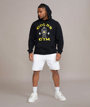 Classic Joe Heavyweight Hoodie by Golds Gym Black Design