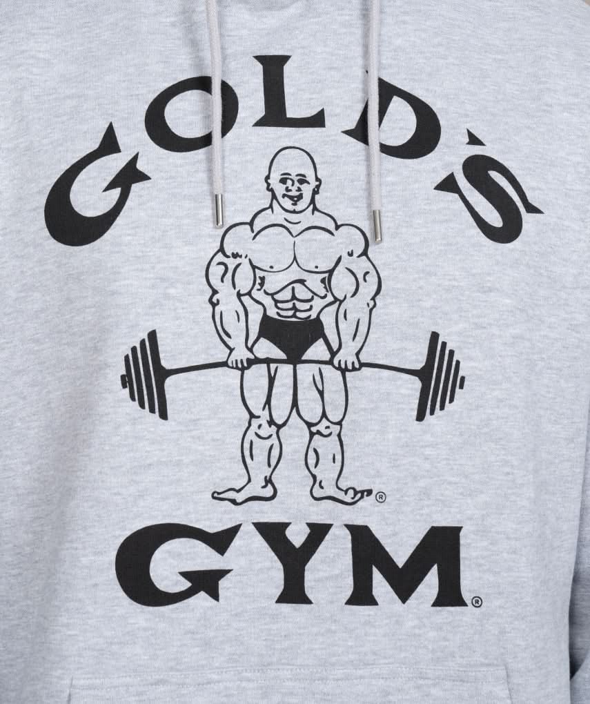 Classic Joe Heavyweight Hoodie by Golds Gym Close Up