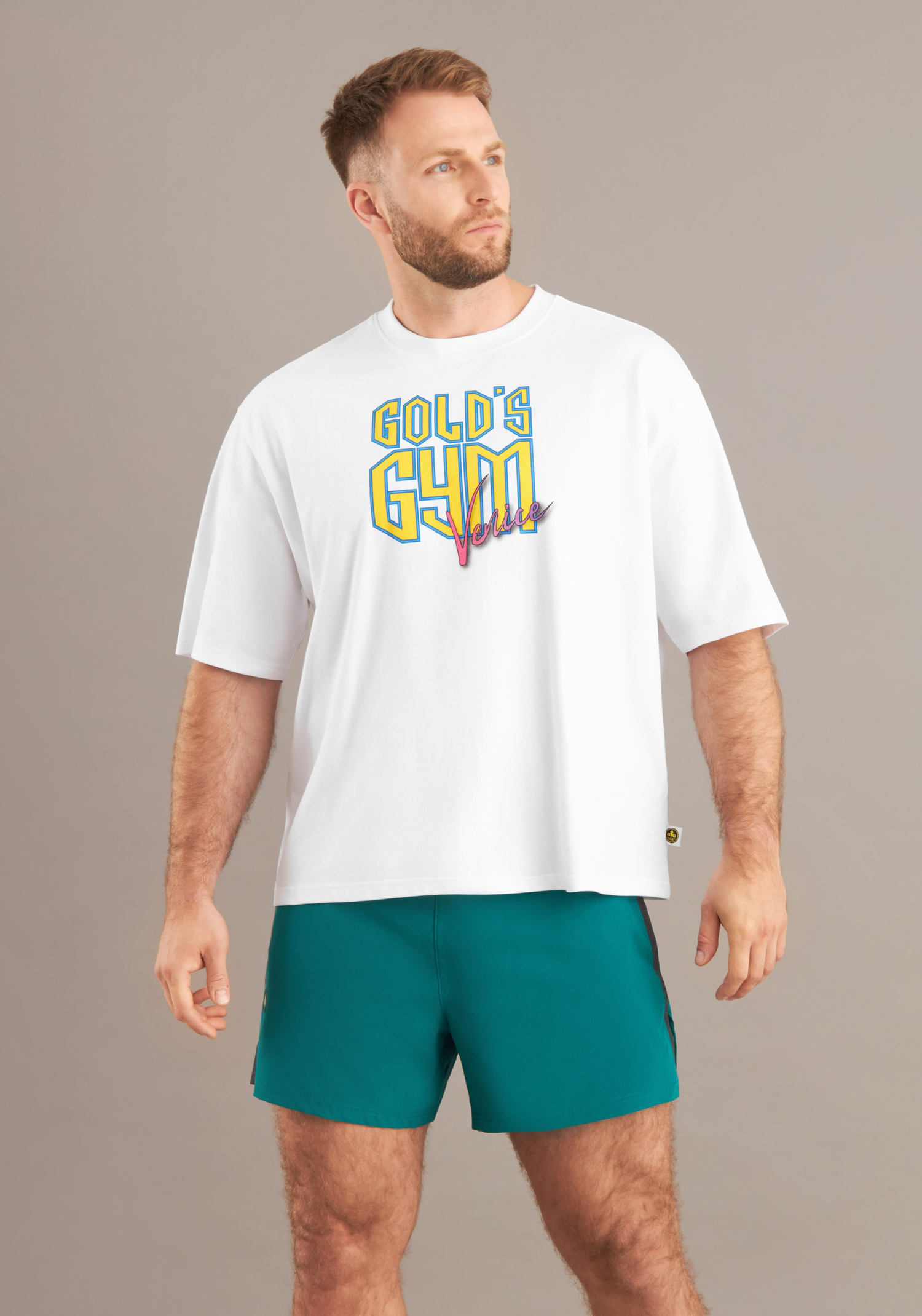 GOLD'S GYM オーバーサイズTシャツ GOLD'S GYM オーバーサイズTシャツ