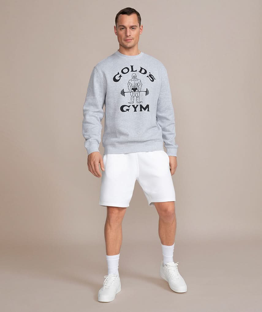 Gold's Gym Classic Joe Sweatshirt Gray Outfit