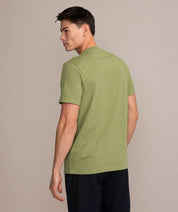 army green tshirt for men in gym