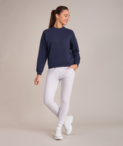athletic tennis sweater for women in blue