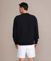 back side of sweater black