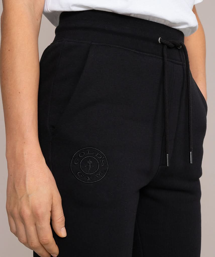 black sweatpants golds gym