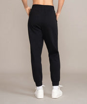 black womens sweatpants joggers back