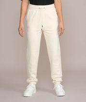 cream colored off white sweatpants