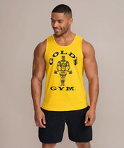 gold yellow tank top for the gym
