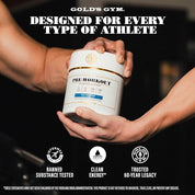 Golds_Gym_Pre-Workout_Powder_-_Blue Raspberry nutritional benefits