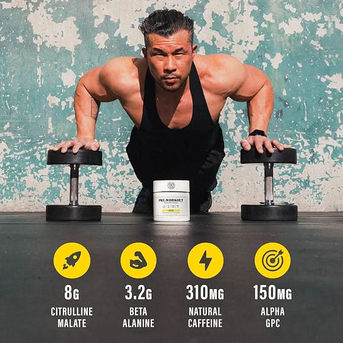 golds gym pre-workout powder supplement venice beach
