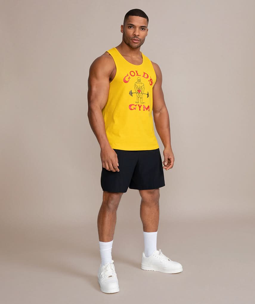 golds gym classic logo tank top