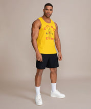 golds gym classic logo tank top