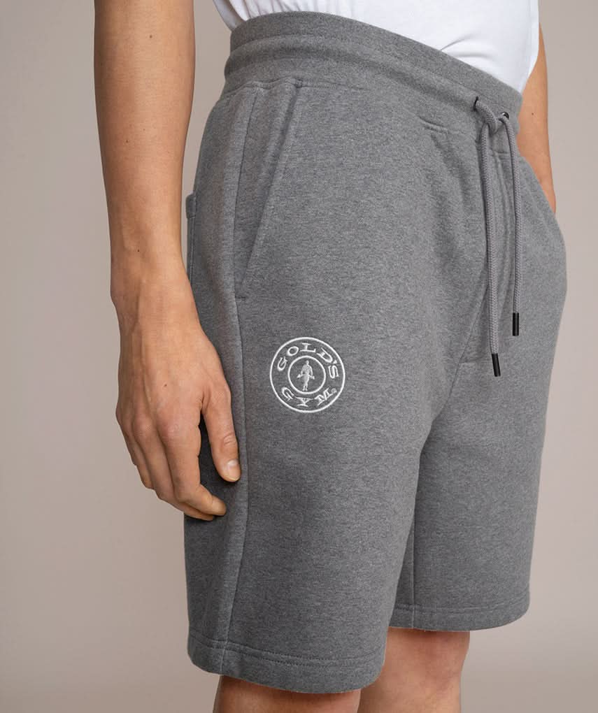 golds gym fleece gray shorts
