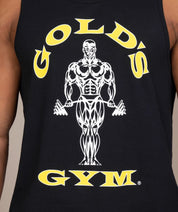 golds gym logo tank top
