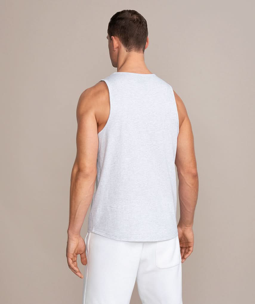 golds gym tank top for men back view