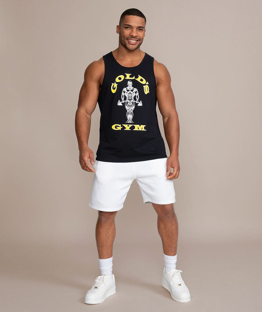 golds gym tank top in black
