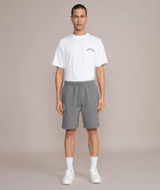 gray fleece shorts for men