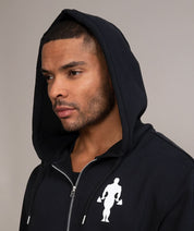 hood image of heavy weight fitness hoodie