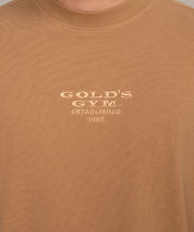 mocha khaki brown golds gym shirt