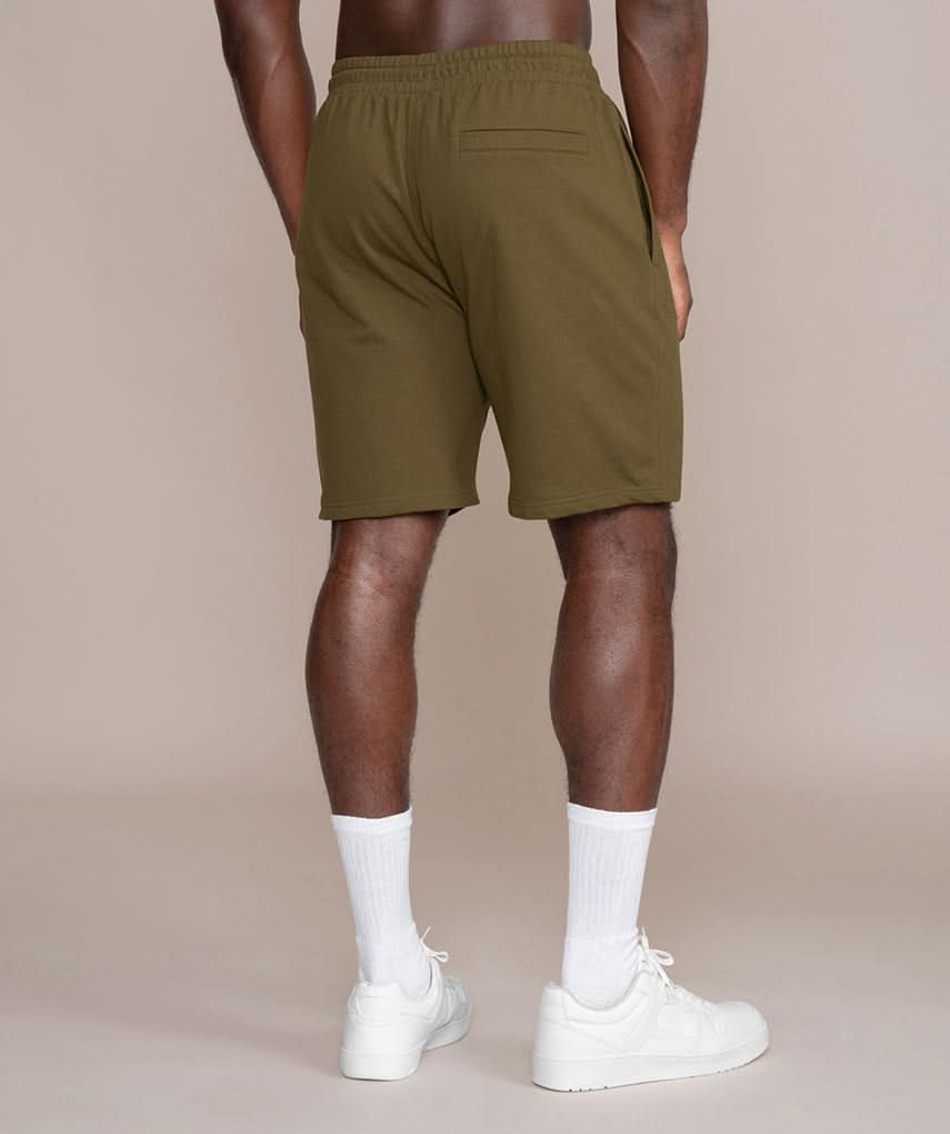 olive gym shorts
