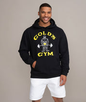Classic Joe Heavyweight Hoodie by Golds Gym Black 