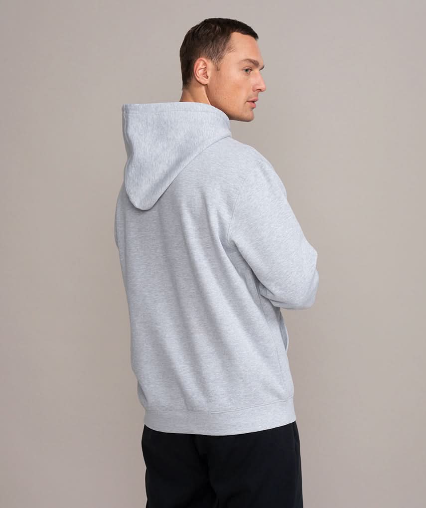 Classic Joe Heavyweight Hoodie by Golds Gym Side View