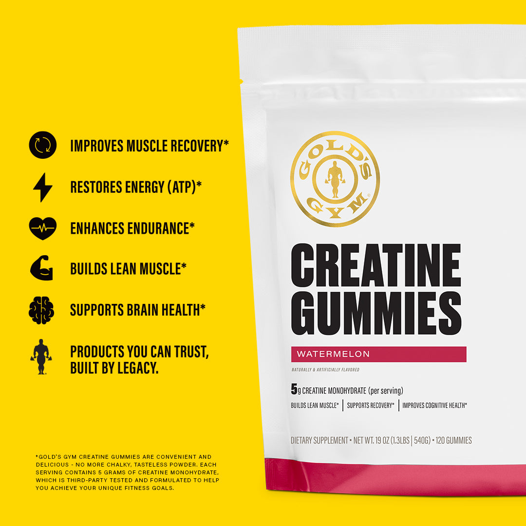Gold's Gym® Creatine Gummies