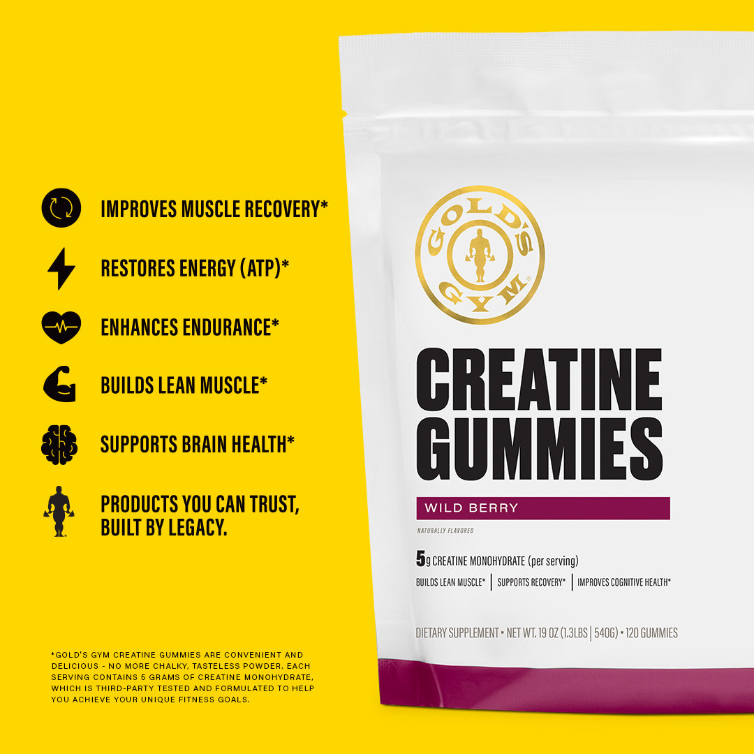 Gold's Gym® Creatine Gummies