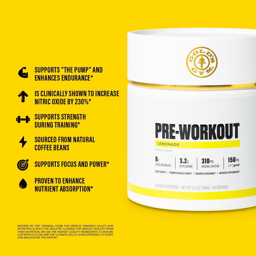 Gold's Gym® Pre-Workout Powder