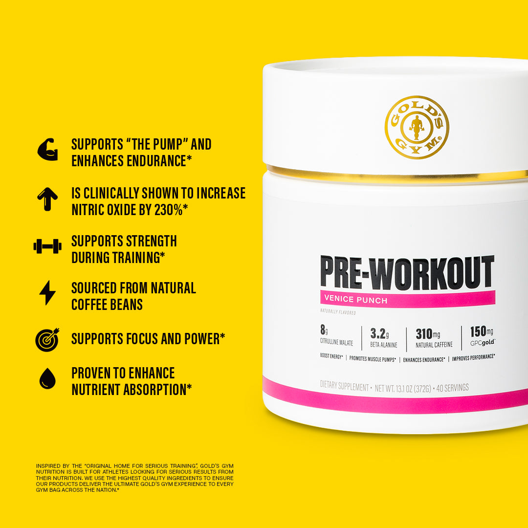 Gold's Gym® Pre-Workout Powder
