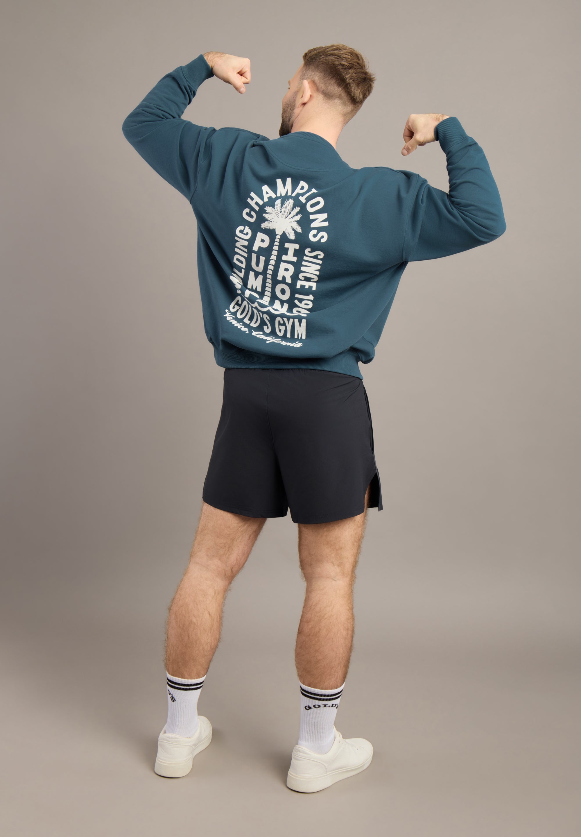 Gold's Gym® Unisex Pump Iron Crewneck Sweatshirt