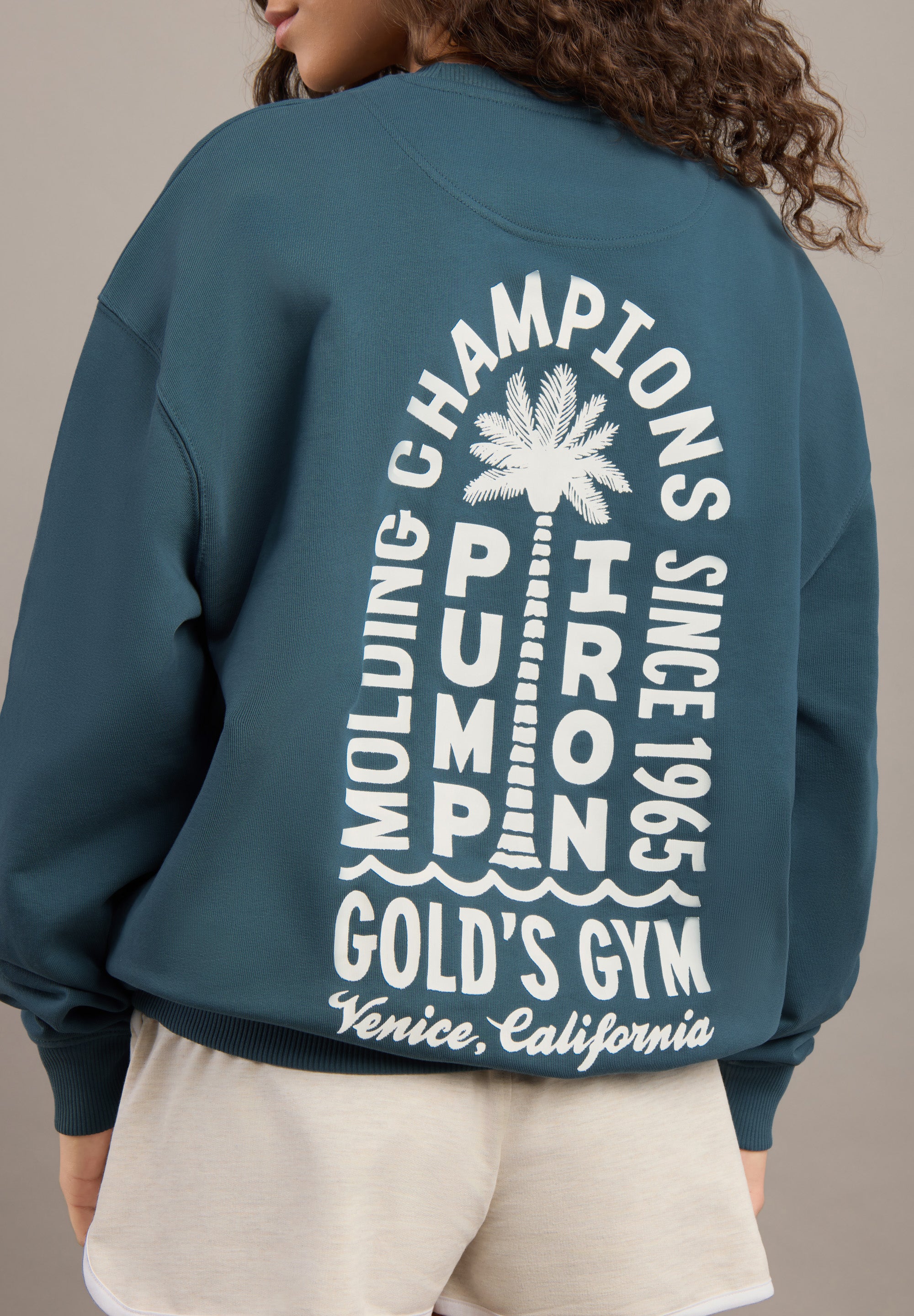 Gold's Gym® Unisex Pump Iron Crewneck Sweatshirt