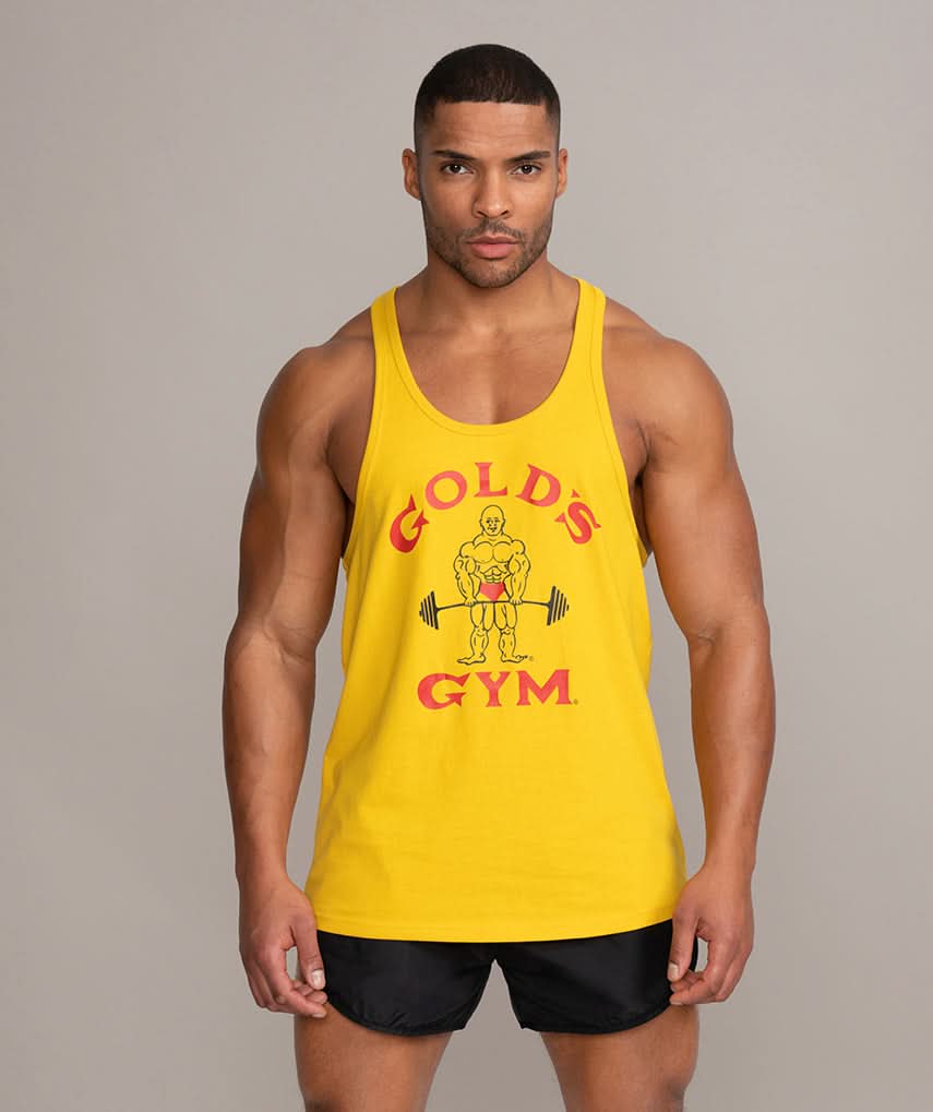 Gold's Gym Classic Joe Stringer Yellow Gold Color