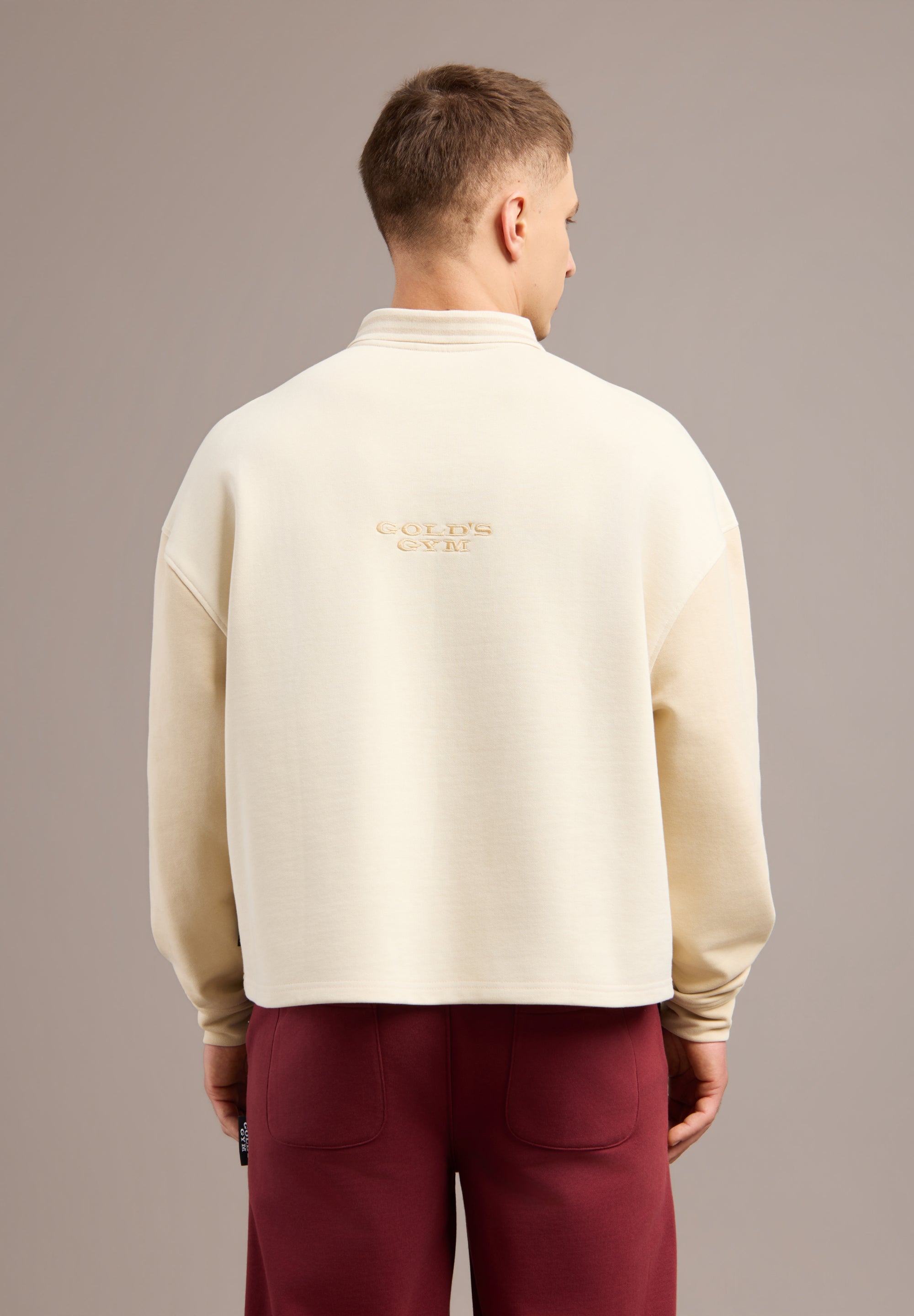 Gold's Gym® - Unisex Cropped Rugby Shirt