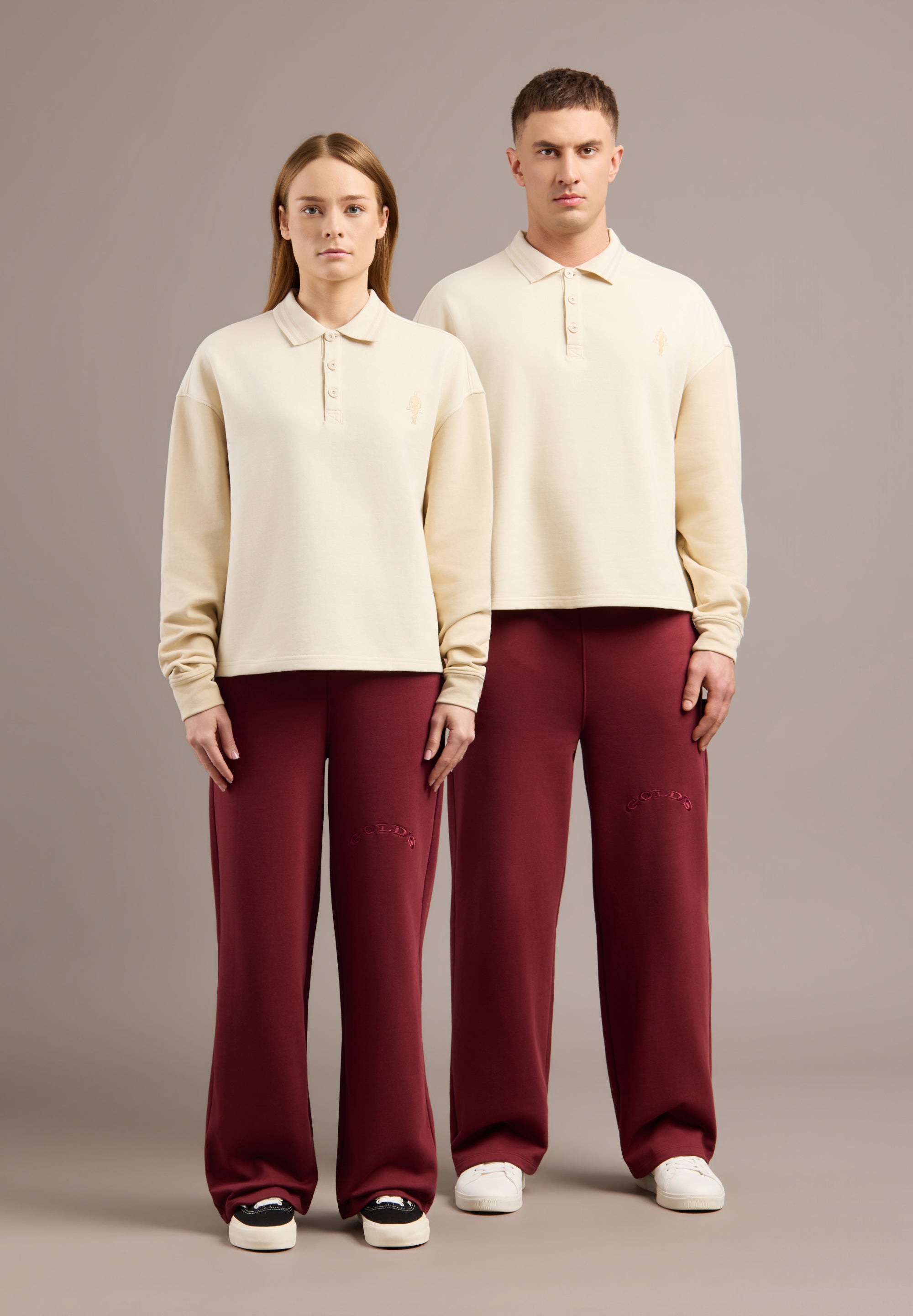 Gold's Gym® - Unisex Cropped Rugby Shirt