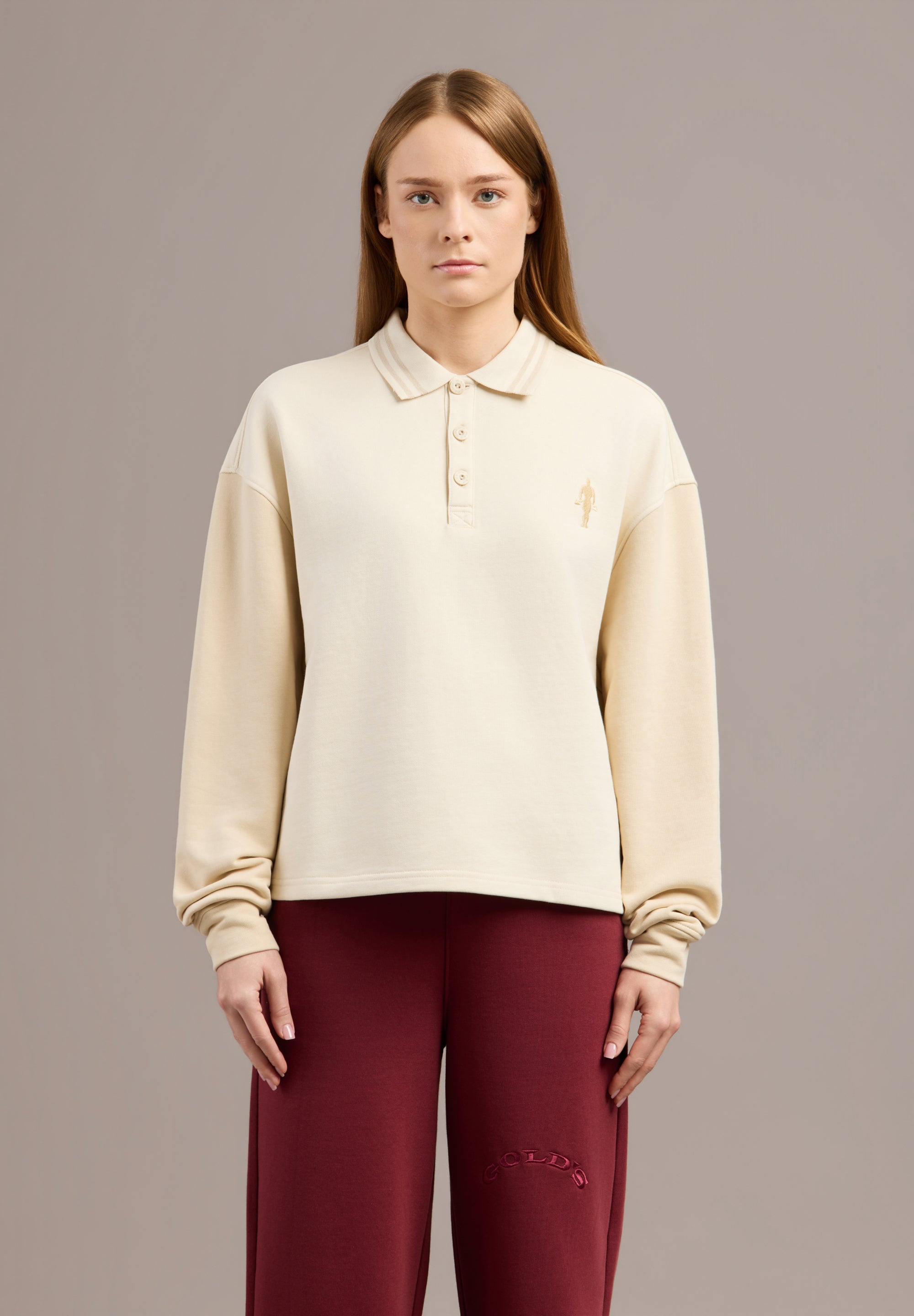 Gold's Gym® - Unisex Cropped Rugby Shirt