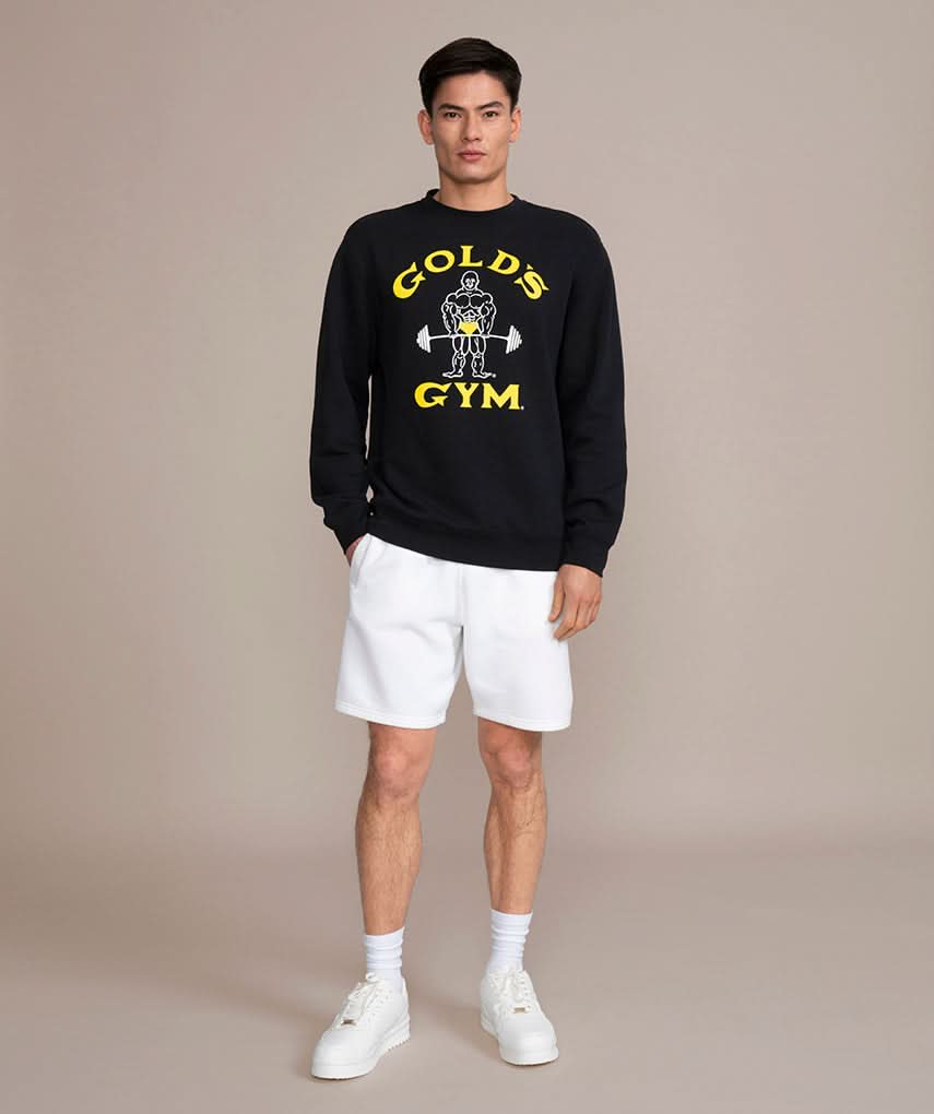 Golds Gym Classic Joe Sweatshirt Black Outfit