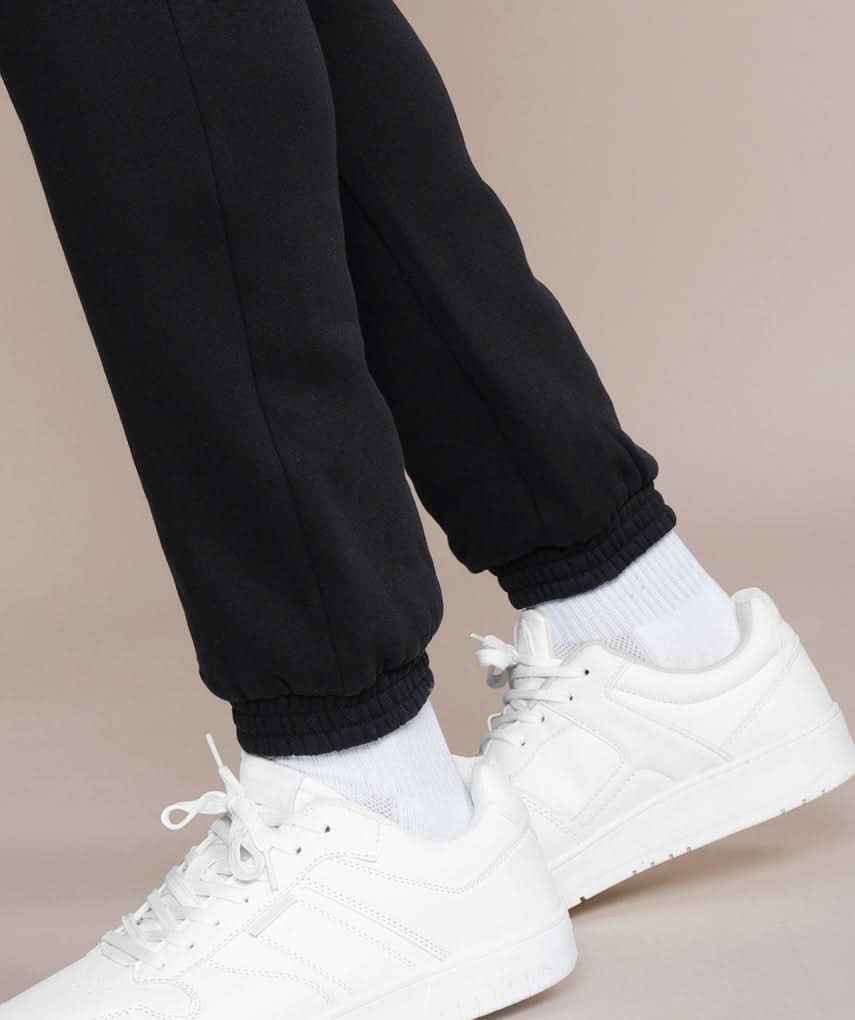 Golds Gym Mens Athletic Workout Pants in Black Ankle