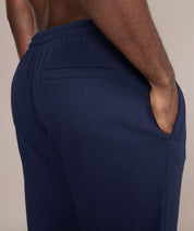 Golds Gym Mens Athletic Workout Pants in Navy Blue Back