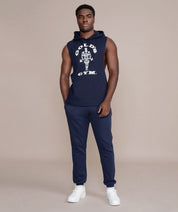 Golds Gym Mens Athletic Workout Pants in Navy Blue Fit