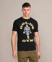 Golds Gym Muscle Joe Crew Neck T-Shirt Black