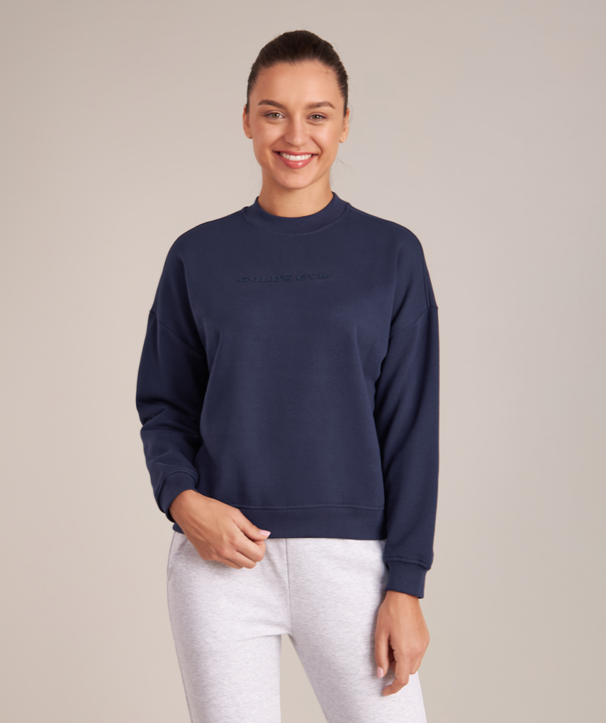 Gold's Gym® - Women's Tennis Crewneck Sweater – Gold's Gym