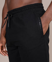 black-athletic-gym-shorts-for-men-side-view