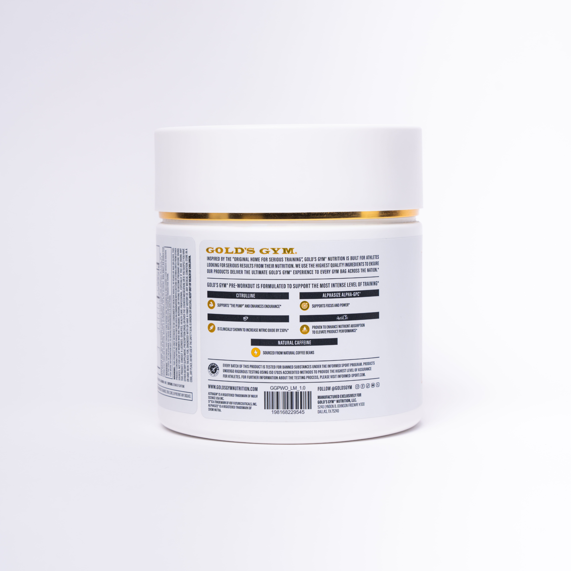 professional pre-workout supplement for athletes and trainers