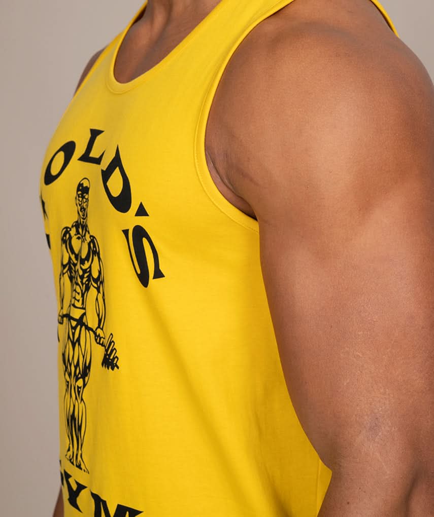 close up of side of tank top for fitness enthusiast 