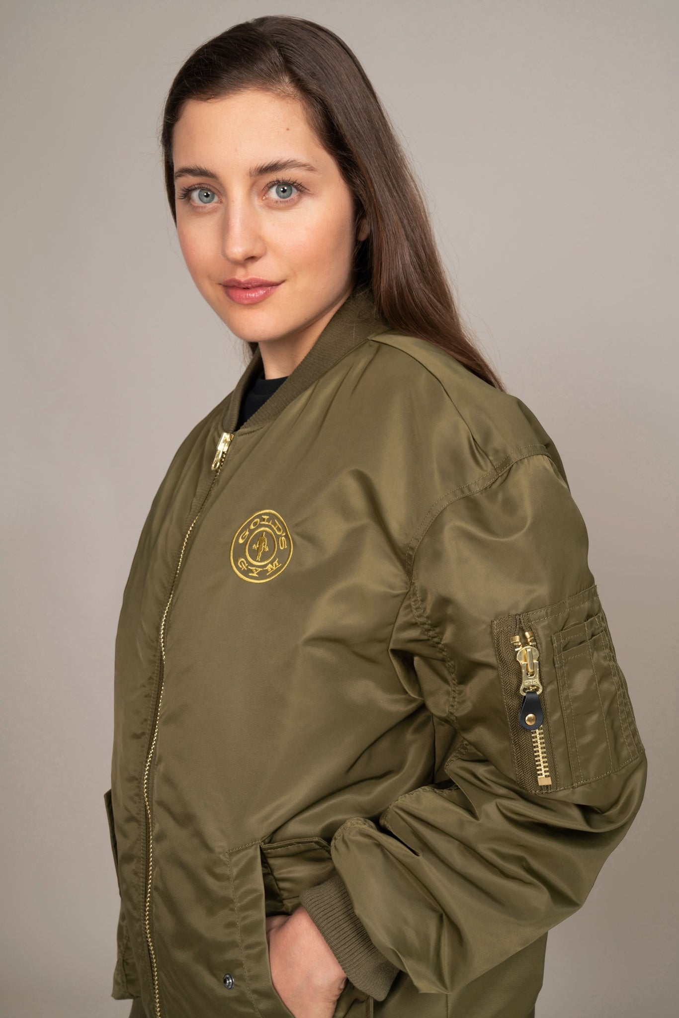 Gold's Gym® - Weight Plate Bomber Jacket – Gold's Gym® Official Store