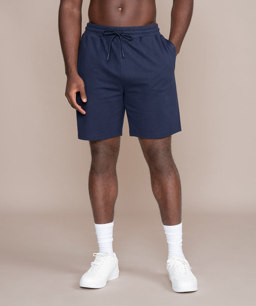 dark-blue-athletic-shorts-for-men