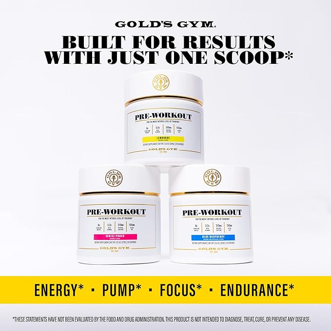 Gold's Gym® Pre-Workout Powder - Venice Punch