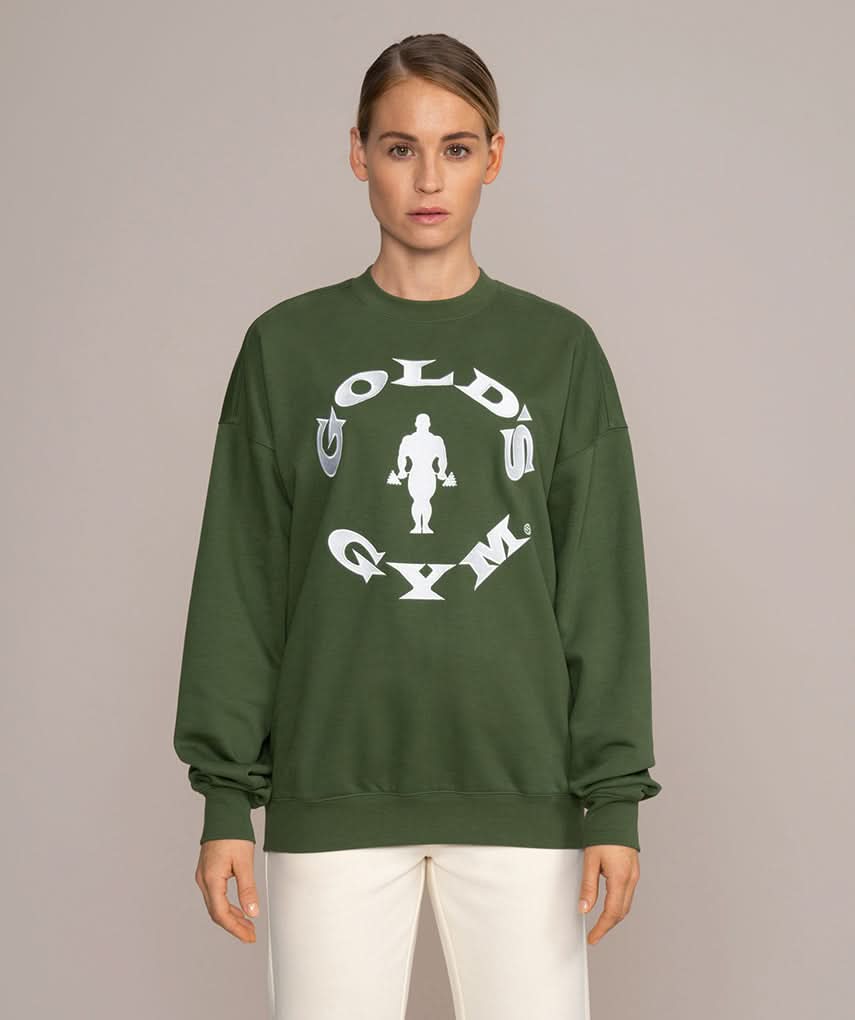 golds gym established 1965 green sweatshirt