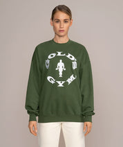 golds gym established 1965 green sweatshirt