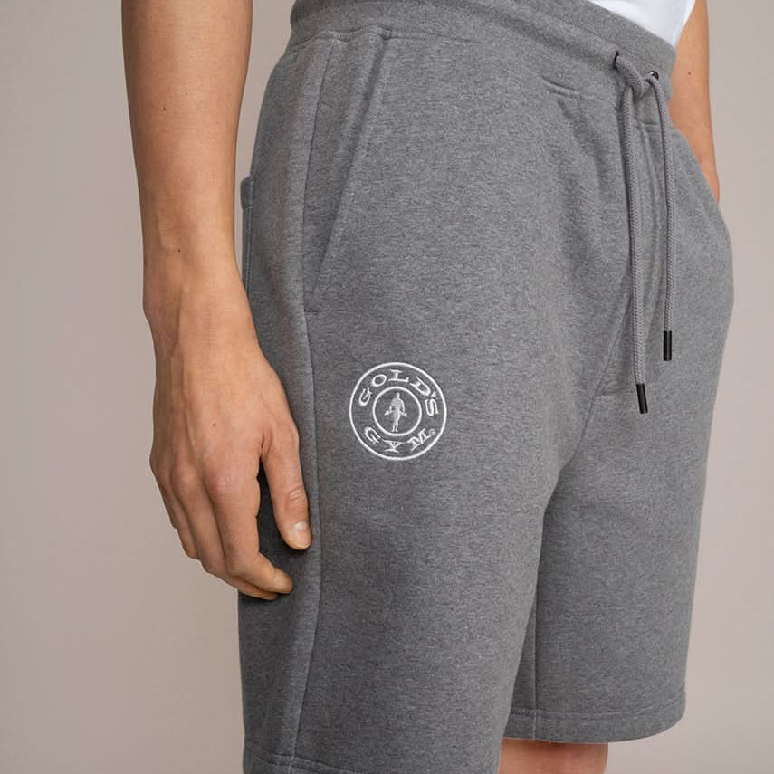 golds gym fleece gray shorts
